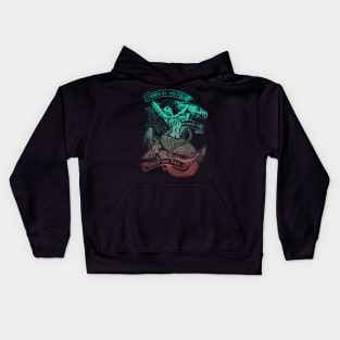 "DOWN BY THE SEA" Kids Hoodie